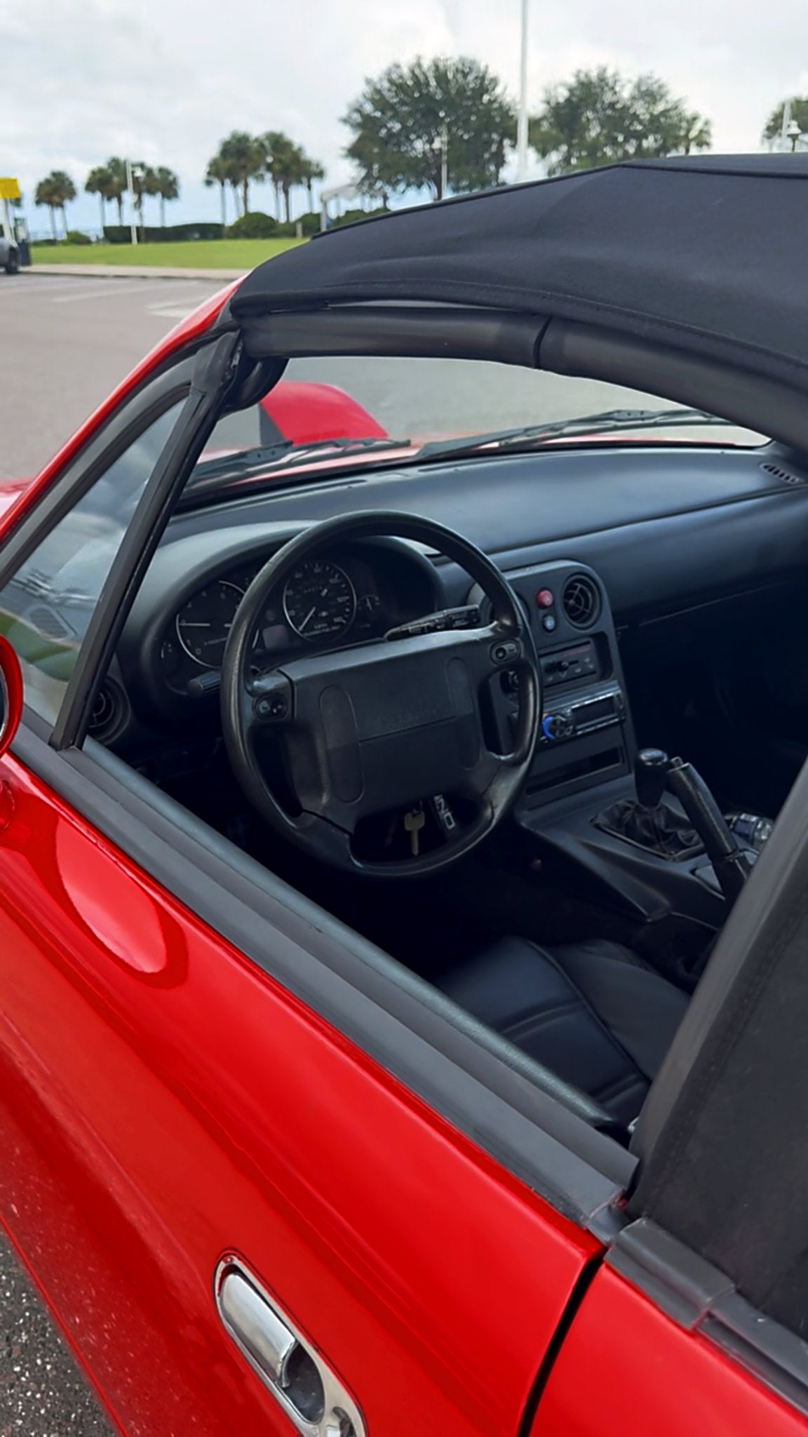 Miata — interior