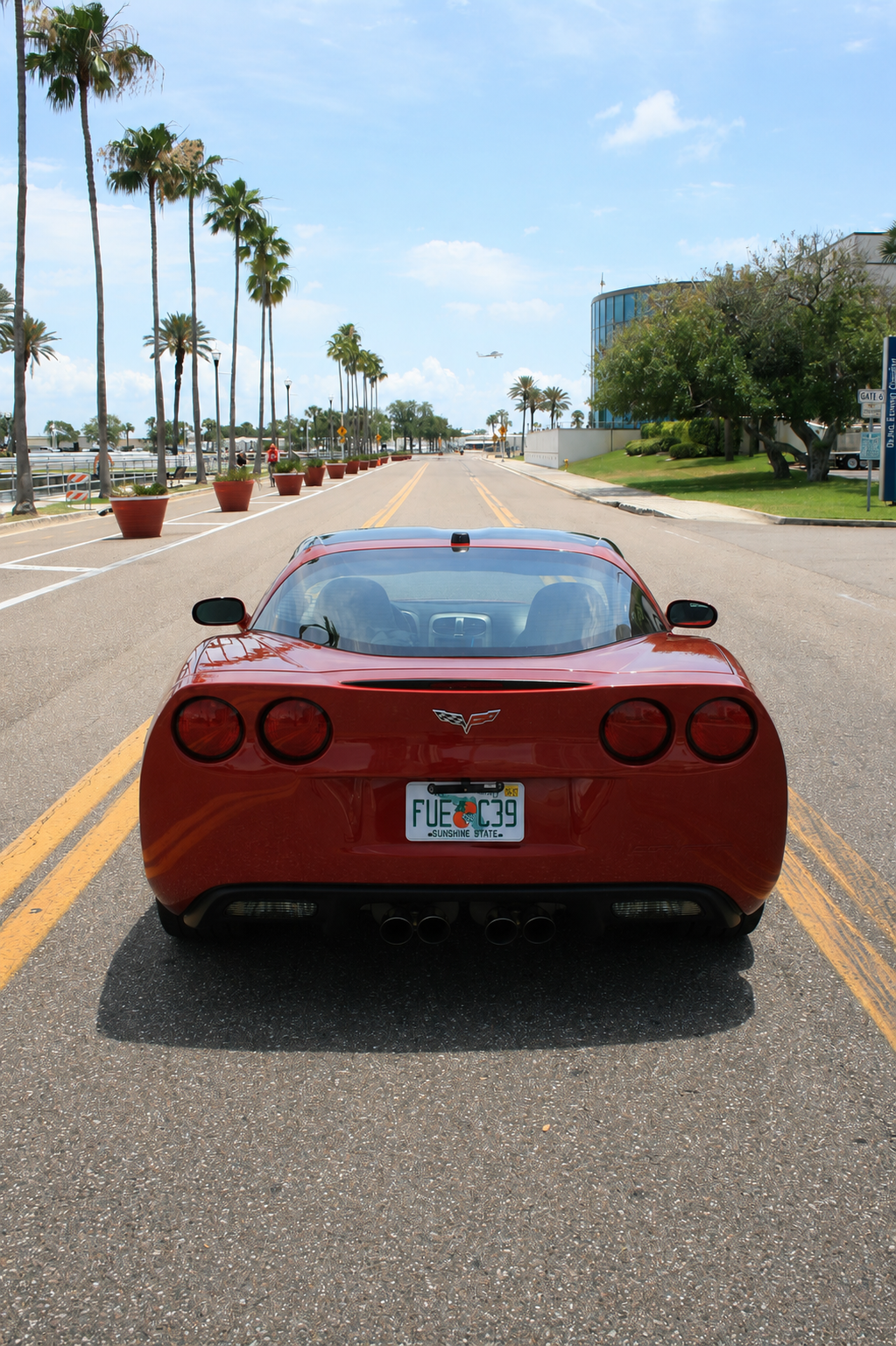 C6 Corvette — side profile