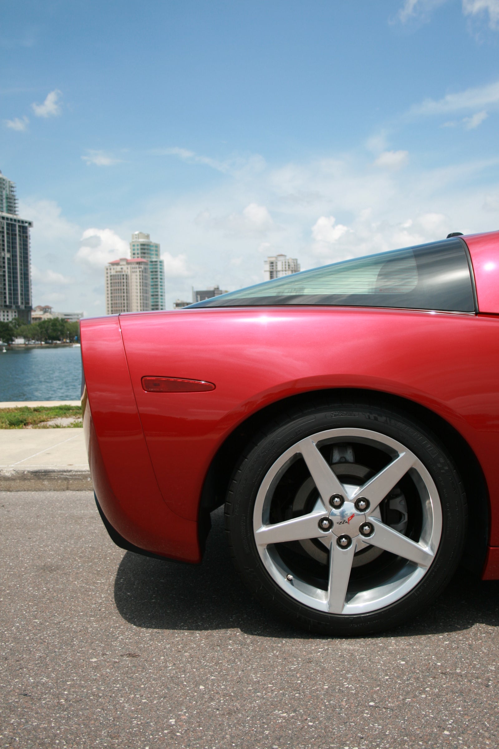 C6 Corvette — rear view